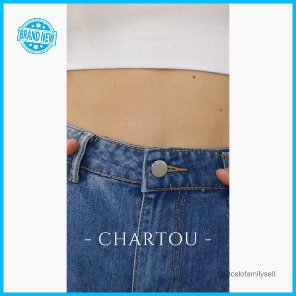 Y2K Barrel Jeans Wide Leg Distressed Boyfriend Denim Pants Retro Vintage Style - Picture 7 of 7